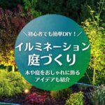 イルミネーションを庭に飾りたい初心者の方へ！木や庭をおしゃれに飾るアイデアを紹介